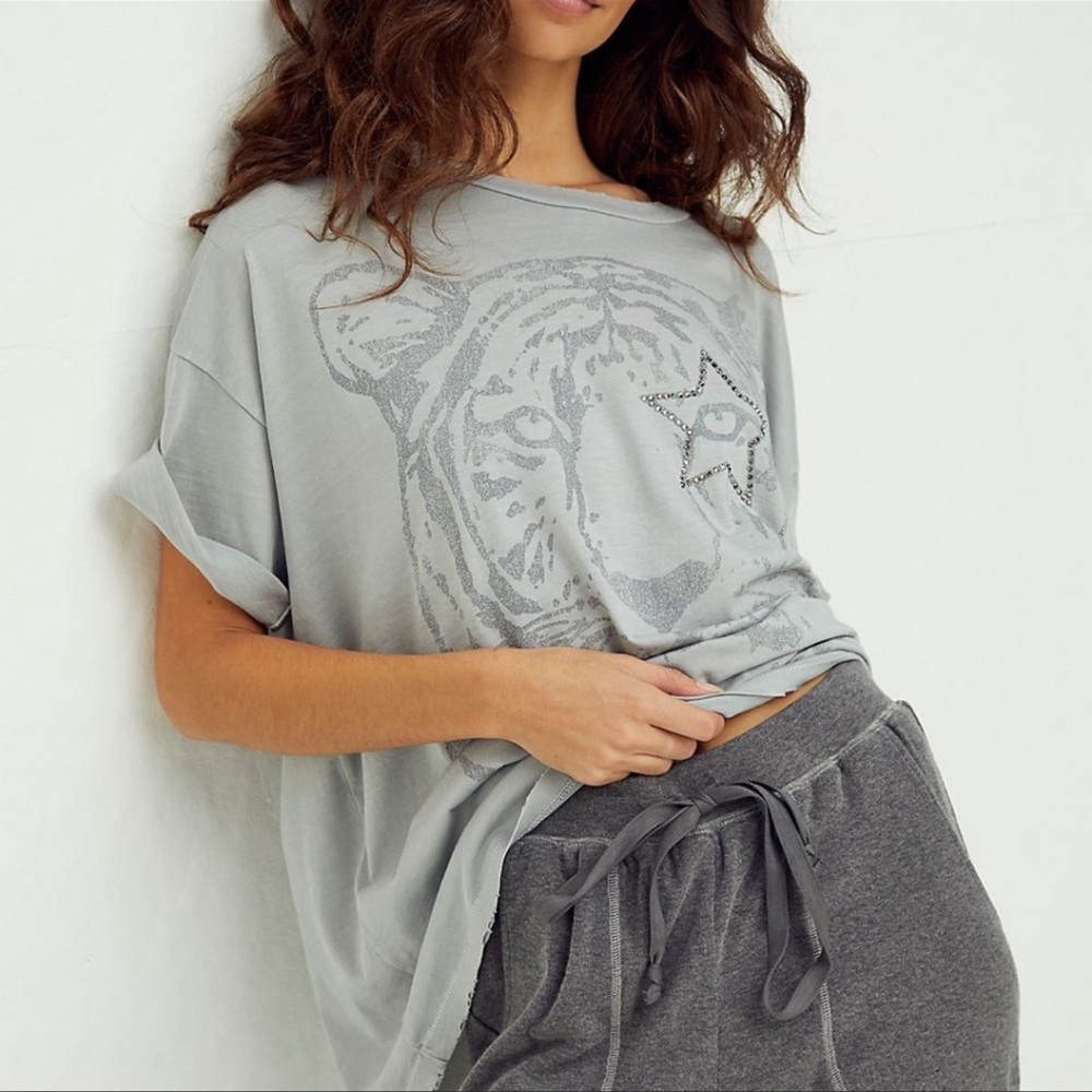 Free People x Vintage Souls “Eye of the Tiger” Tee